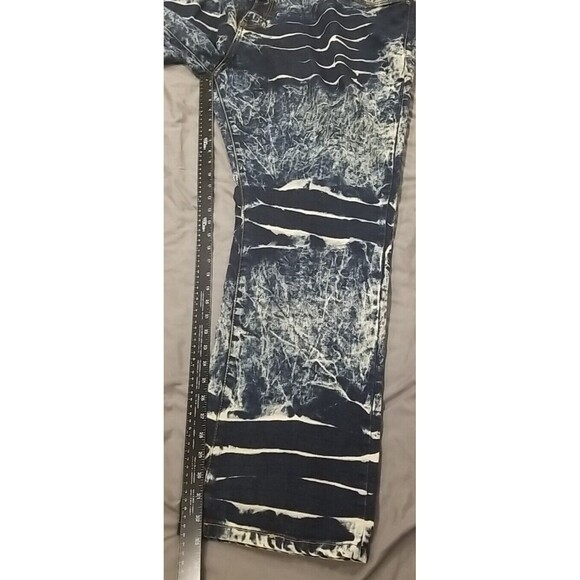 Evolution In Design Jeans Men 48 51×33 Baggy Skater Y2k Denim Hip Hop Acid Wash - Picture 2 of 12